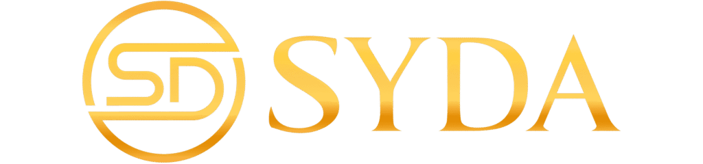 Logo SYDA wit