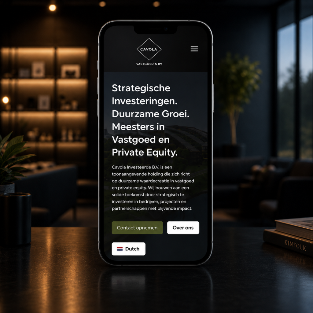 Cavola Mobiel Mockup
